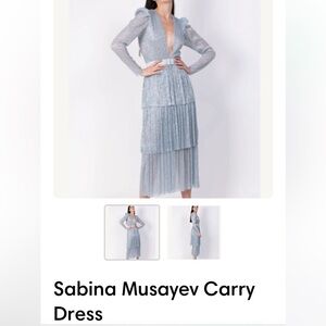 Sabina Musayev Carry Midi Dress